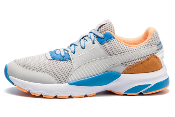 Puma Future Runner Chaussures Premium Gris/Bleu 369502-02 Buy Puma Future Runner Chaussures Premium Gris/Bleu 369502-02
