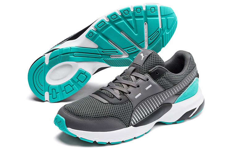 Purchase Puma Future Runner Premium SoftFoam Scarpe Grigio/Blu Sneaker 369502-05
