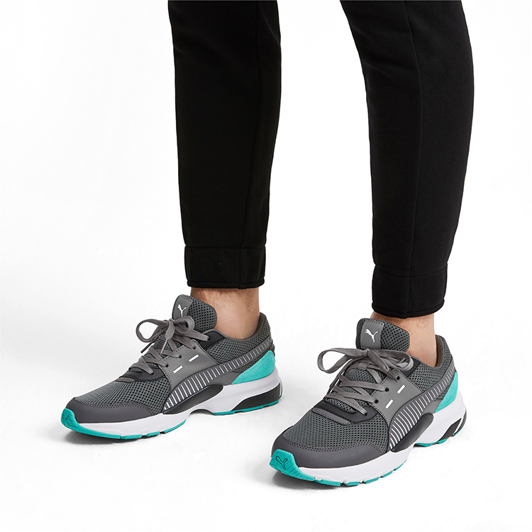 Sizing Puma Future Runner Premium SoftFoam Scarpe Grigio/Blu Sneaker 369502-05
