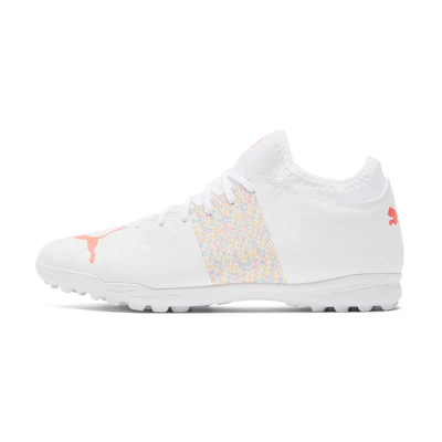 Puma Future TT Soccer Cleats White/Pink