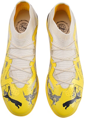 PUMA Future Ultimate Cage 舒適 萬用 休閒 耐磨 足球鞋 男款 黃色 Lookbook PUMA Future Ultimate Cage 舒適 萬用 休閒 耐磨 足球鞋 男款 黃色