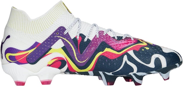 彪马Future Ultimate Creativity FG 白色多彩足球鞋 107323-01 Order 彪马Future Ultimate Creativity FG 白色多彩足球鞋 107323-01
