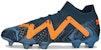 Puma Future Ultimate DNA FG AG 'Dark Night Ultra Orange' Gelap Malam Oren 107208-01