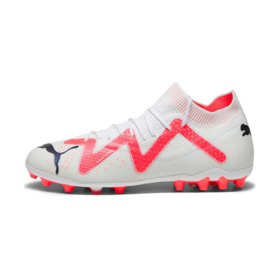 Puma Future Ultimate MG 'White Black Fire Orchid'