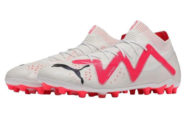 Lookbook プーマ フューチャー アルティメット MG 白黒ピンク 107358-01