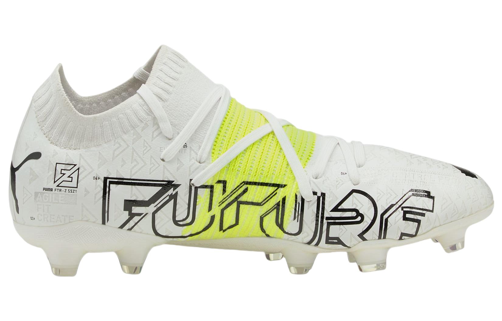 Order 彪马Future Z 1.1 Teaser FG '白黄'足球鞋 106463-01