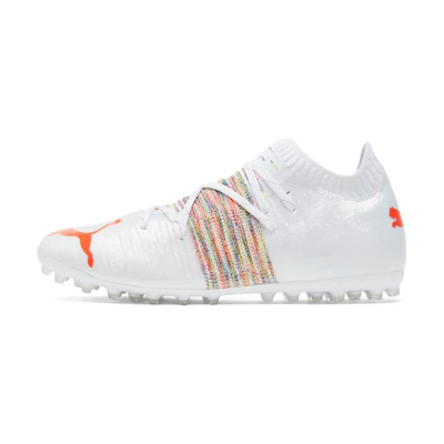 Puma Future z 1.1 MG Soccer Cleats White/Orange
