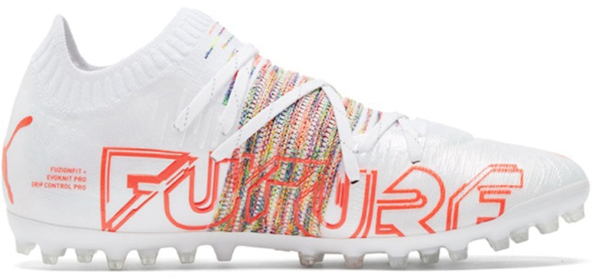 Puma Future Z 1.1 MG Kasut Bola Putih/Jingga 106377-02 Order Puma Future Z 1.1 MG Kasut Bola Putih/Jingga 106377-02