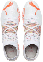 Shop Puma Future Z 1.1 MXSG 金屬鞋釘低筒足球鞋 白色