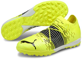 Shop 彪馬 Future z 1.1 pro Cage 條紋 低筒運動足球鞋 黃