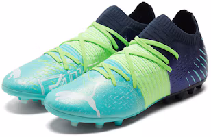 Lookbook Puma Future Z 1.2 MG 抗扭轉 綠茵實戰足球鞋 綠藍色