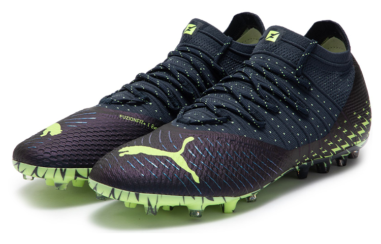 Lookbook PUMA Future Z 1.4 MG 人造草坪 足球鞋 男款 紫綠色