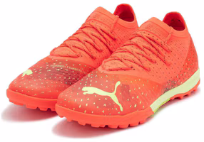 Lookbook PUMA Future Z 1.4 Pro Cage 耐磨防滑 足球鞋 橙綠色