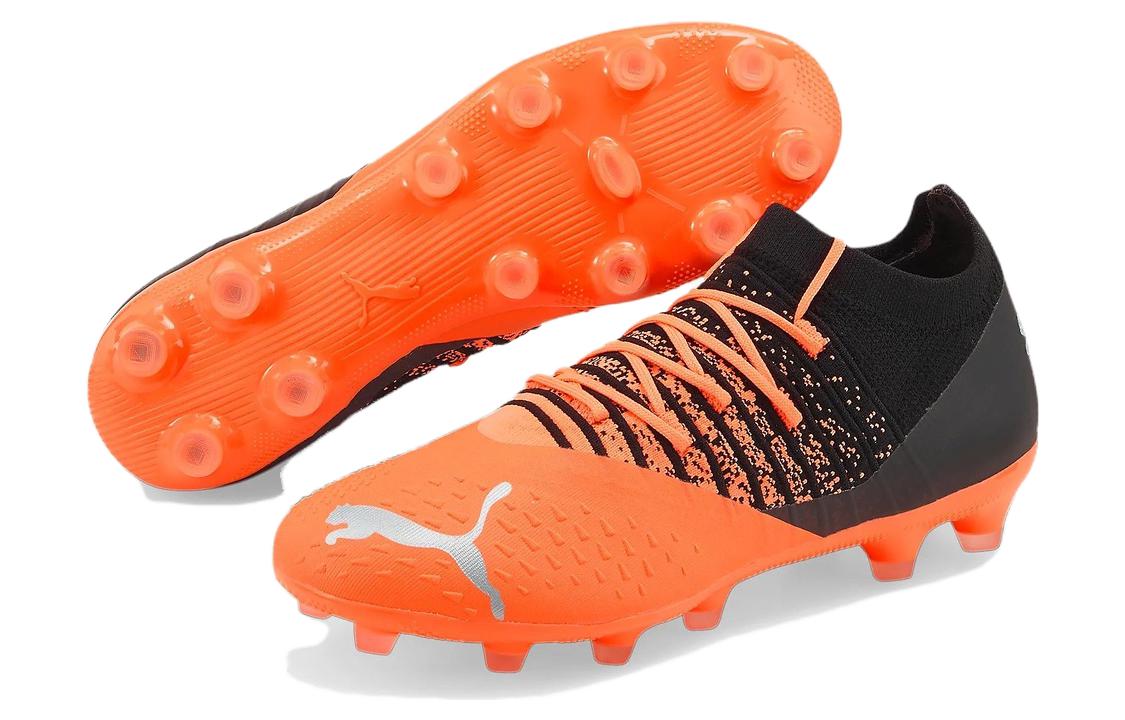 Shop PUMA Future Z 3.3 HG/AG 人造草場 減震防滑 足球鞋 男款 橙色