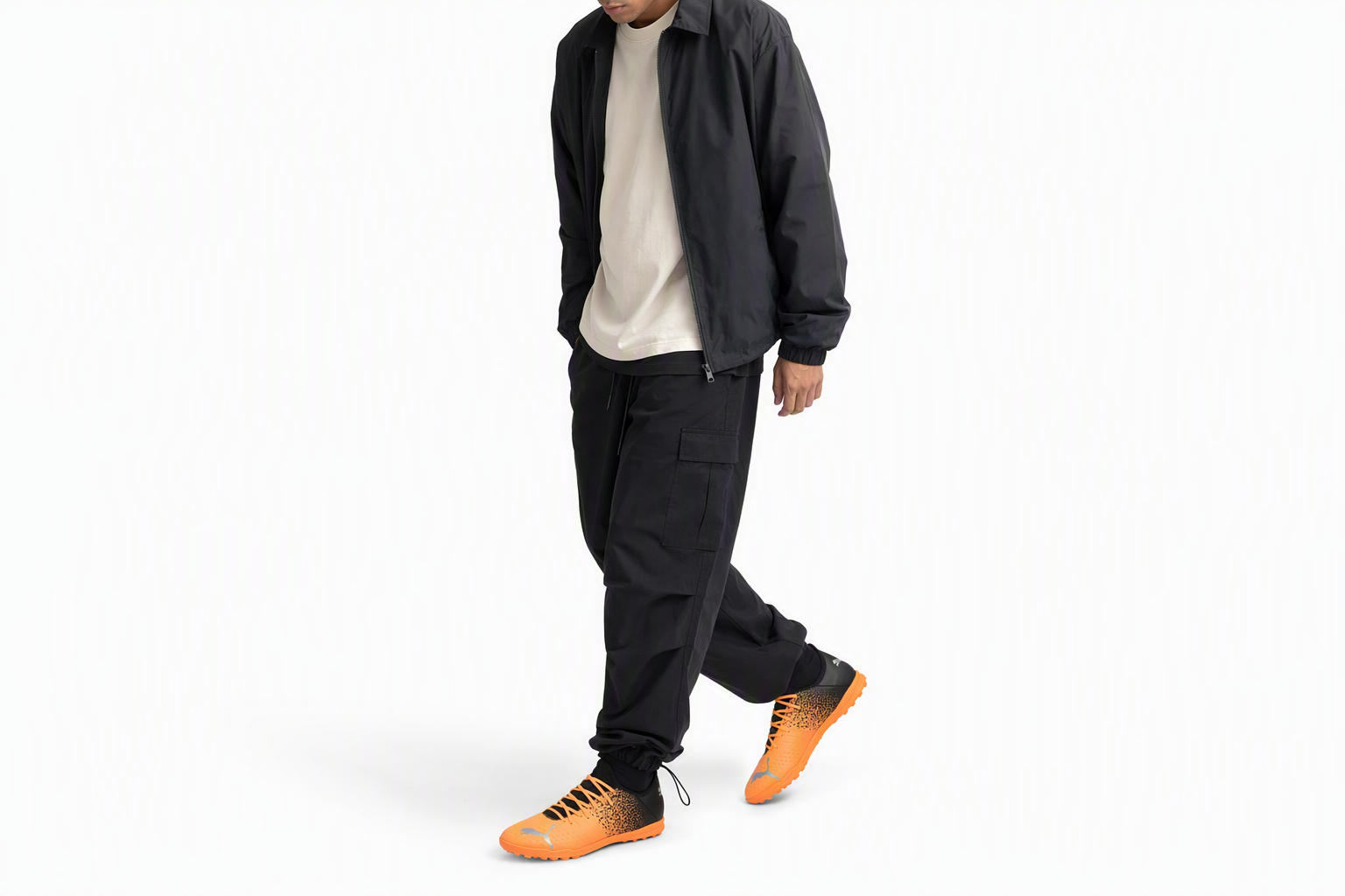 Order Puma Future Z 4.3 TT 足球鞋 黑橙色