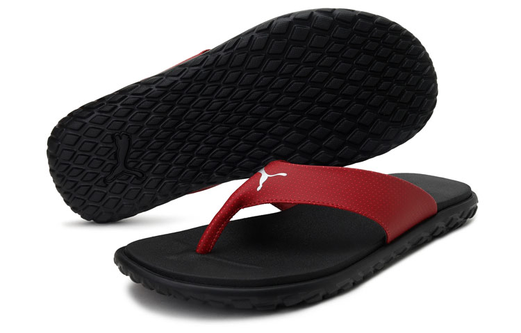 Lookbook Sandalias Puma Galaxy Comfort IDP Negro/Rojo 374846-05