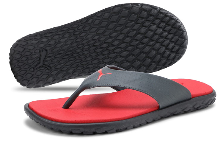 Lookbook Sandal Puma Galaxy Comfort IDP Merah/Hitam 374846-03