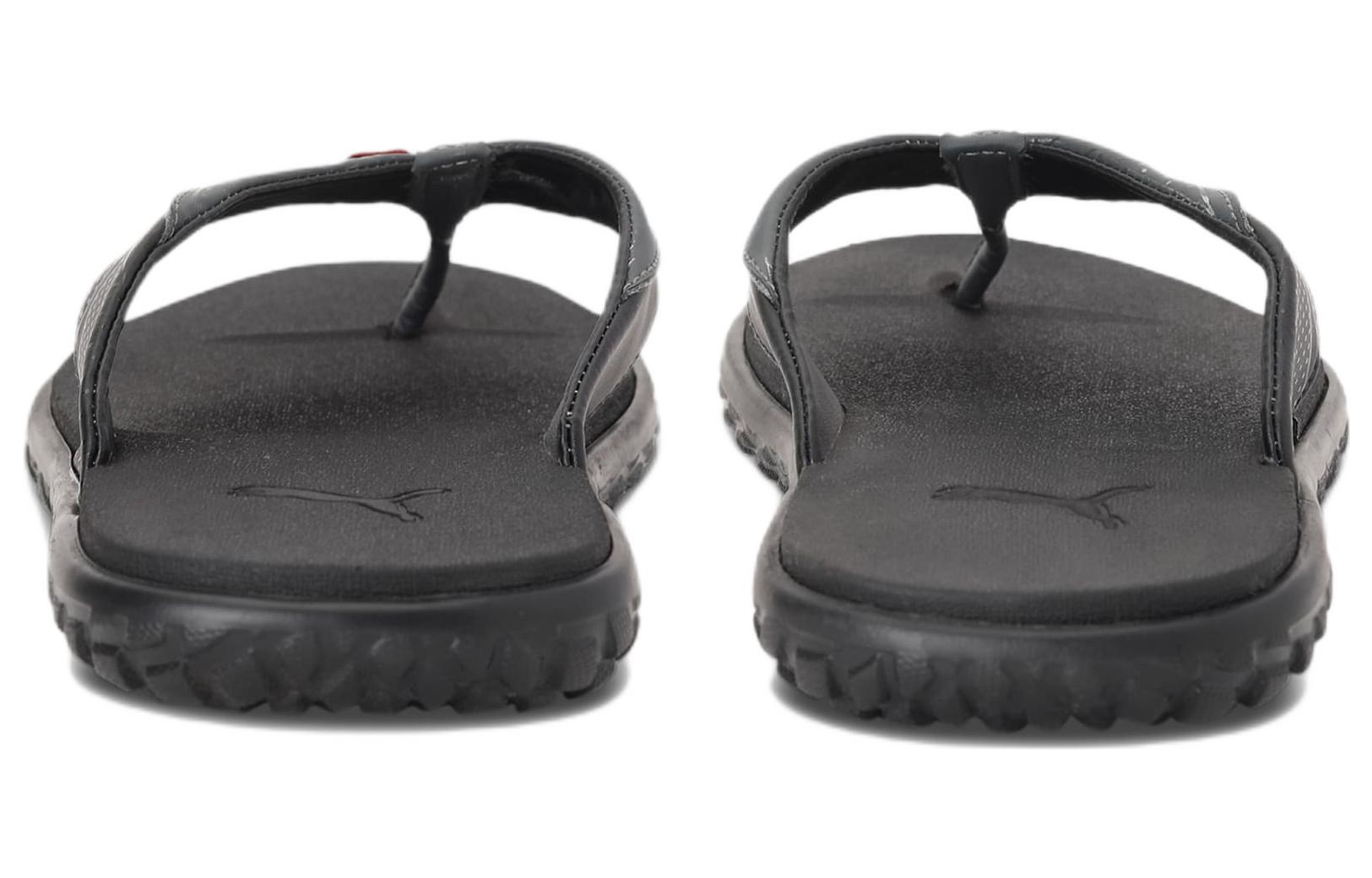 Shop 彪马Galaxy Comfort V2黑色款男女通用拖鞋 384460-01