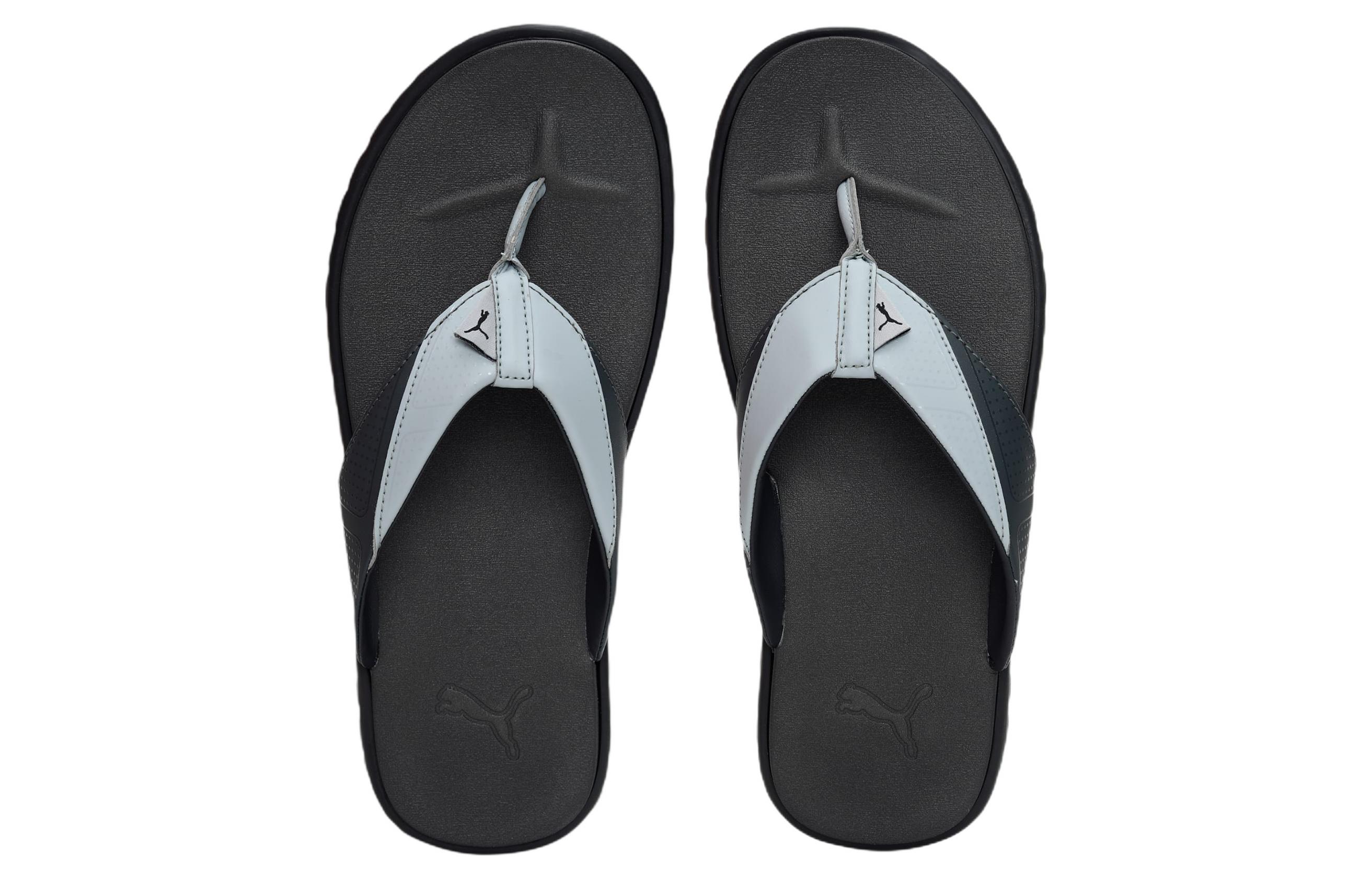 Lookbook 푸마 갤럭시 컴포트 V2 슬리퍼 (유니섹스 그레이) 384460-02