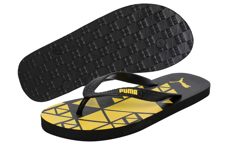 Shop Puma Gear V3 IDP Badeschuhe ''Schwarz Gelb'' 370998-02