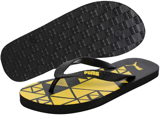 Puma Gear V3 IDP Badeschuhe ''Schwarz Gelb'' 370998-02 Shop Puma Gear V3 IDP Badeschuhe ''Schwarz Gelb'' 370998-02