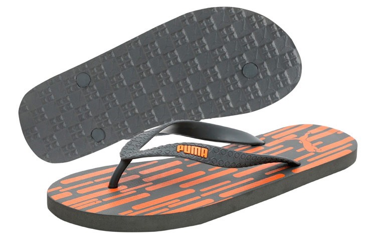 Shop Puma Gear V4 IDP Slides ''Grijs Oranje'' 370999-02