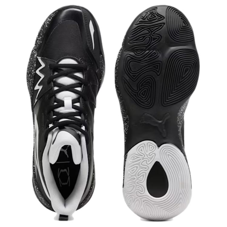 Shop プーマ ジェネティックス 'スペックル - ブラック ホワイト' 310405-02 310405-02