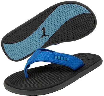 Puma Genova IDP Slides 'Hitam Biru' 367545-03 Lookbook Puma Genova IDP Slides 'Hitam Biru' 367545-03