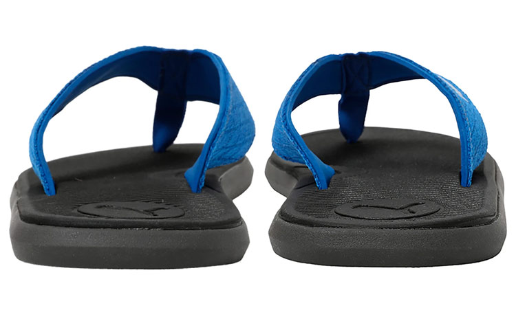 Shop Puma Genova IDP Slides 'Hitam Biru' 367545-03