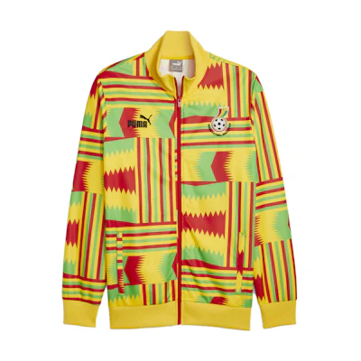 Puma Ghana FtblCulture Geometric Track Jacket Multicolor Long-Sleeve 772466-08