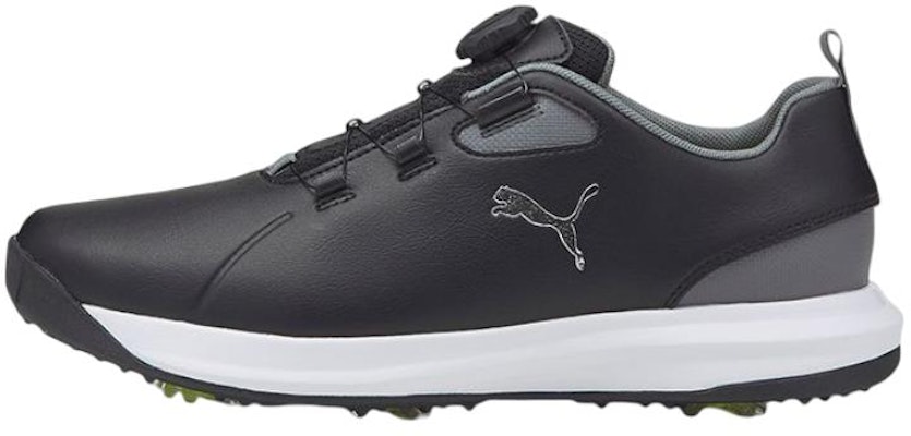 PUMA 防滑耐磨 低筒 高爾夫球鞋 男款 黑銀灰 Buy PUMA 防滑耐磨 低筒 高爾夫球鞋 男款 黑銀灰