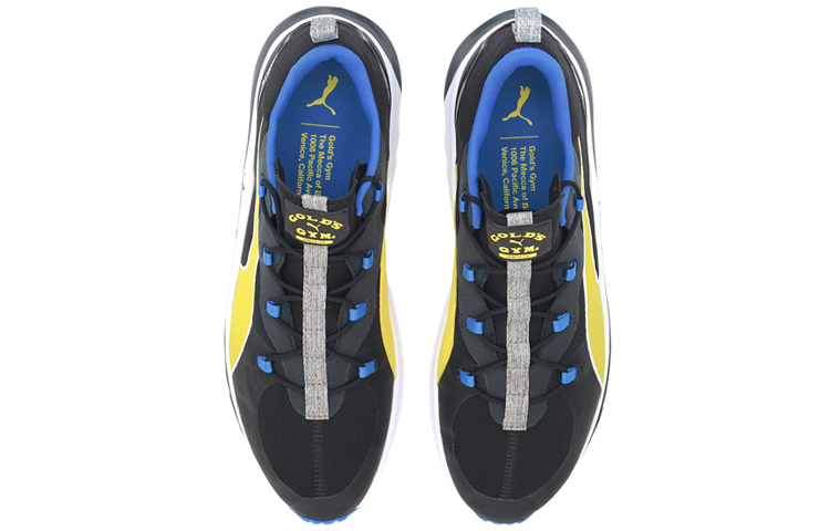 Lookbook Puma Gold's Gym x PUMA Lqdcell Hydra 'Negro Azul Oro' 193987-02