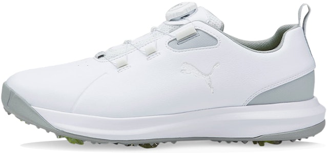 彪马高尔夫Fusion FX Disc '白灰软钉'高尔夫球鞋 195029-01 Buy 彪马高尔夫Fusion FX Disc '白灰软钉'高尔夫球鞋 195029-01