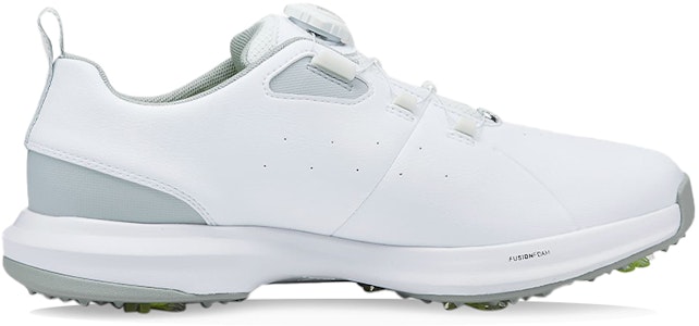 彪马高尔夫Fusion FX Disc '白灰软钉'高尔夫球鞋 195029-01 Order 彪马高尔夫Fusion FX Disc '白灰软钉'高尔夫球鞋 195029-01