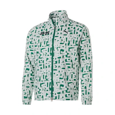 Puma Golf Graphic Stretch Slim Fit Green Long Sleeve Jacket for Men 622392-03