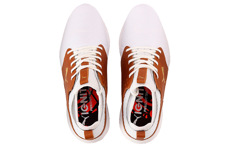 Lookbook Puma Golf Ignite Power Adapt 'White Brown' 193825-01
