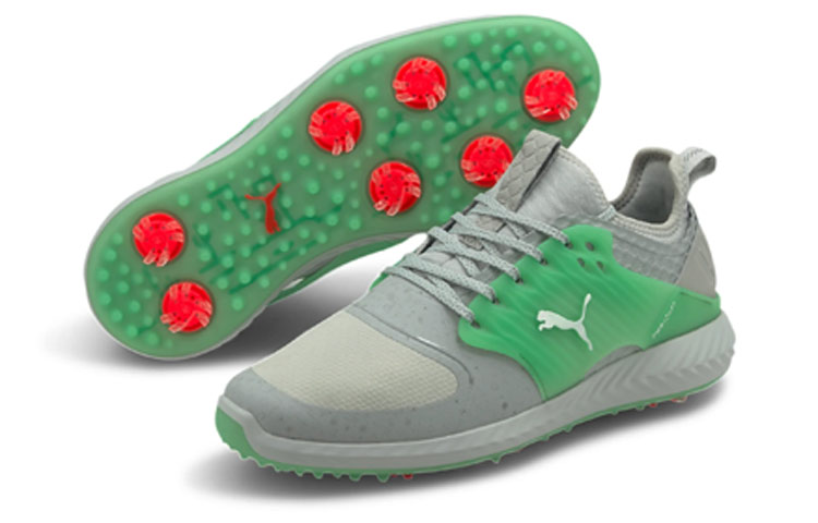 Lookbook Puma Golf Ignite Power Adapt Caged 'Flash Spike Grey Green' 194701-01