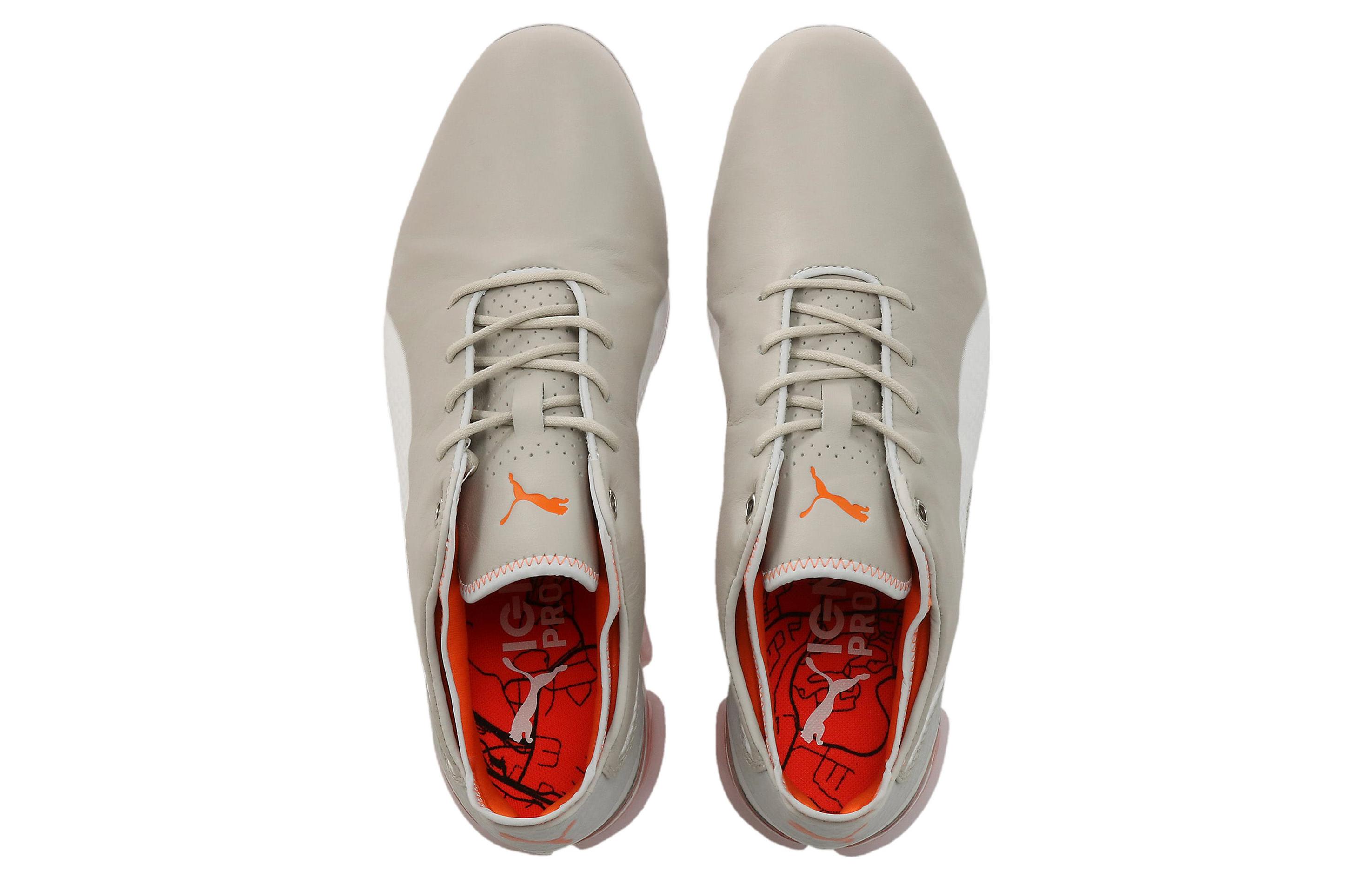 Lookbook Puma Golf Ignite Pro-Adapt Spiked 'Grey Orange' 192766-03