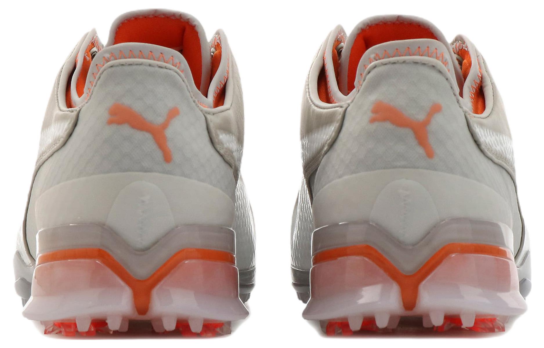 Shop Puma Golf Ignite Pro-Adapt Spiked 'Grey Orange' 192766-03