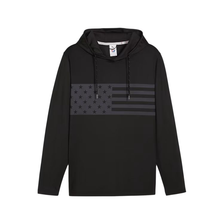 Puma Golf Volition Star-Spangled Hoodie Black 537474-02