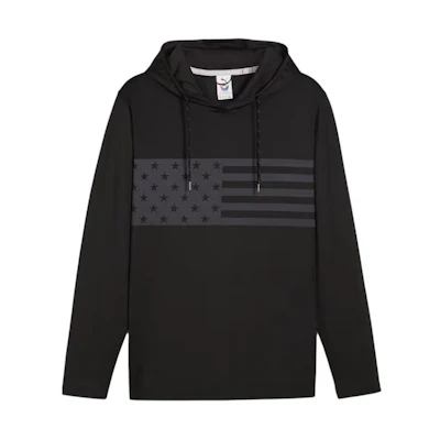 Puma Golf Volition Star-Spangled Hoodie Black 537474-02