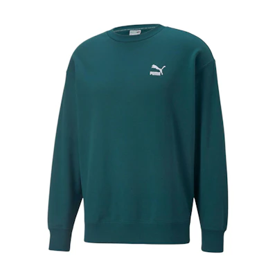 Puma Graphic Crewneck Pullover Sweatshirt Green - Casual Wear 535599-24