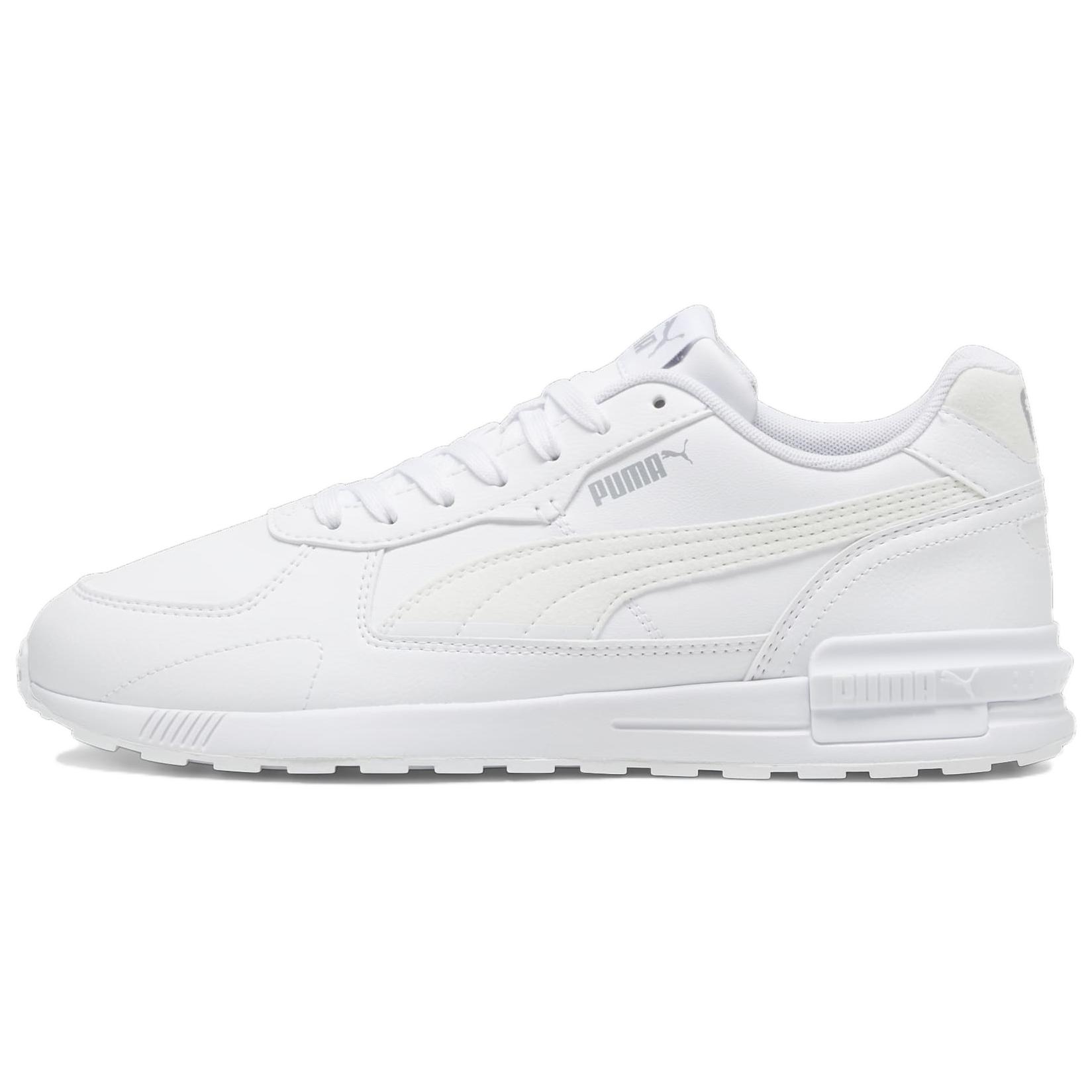 Puma Graviton Classic White Sneakers - Lightweight, Breathable, Comfy. 395378-02
