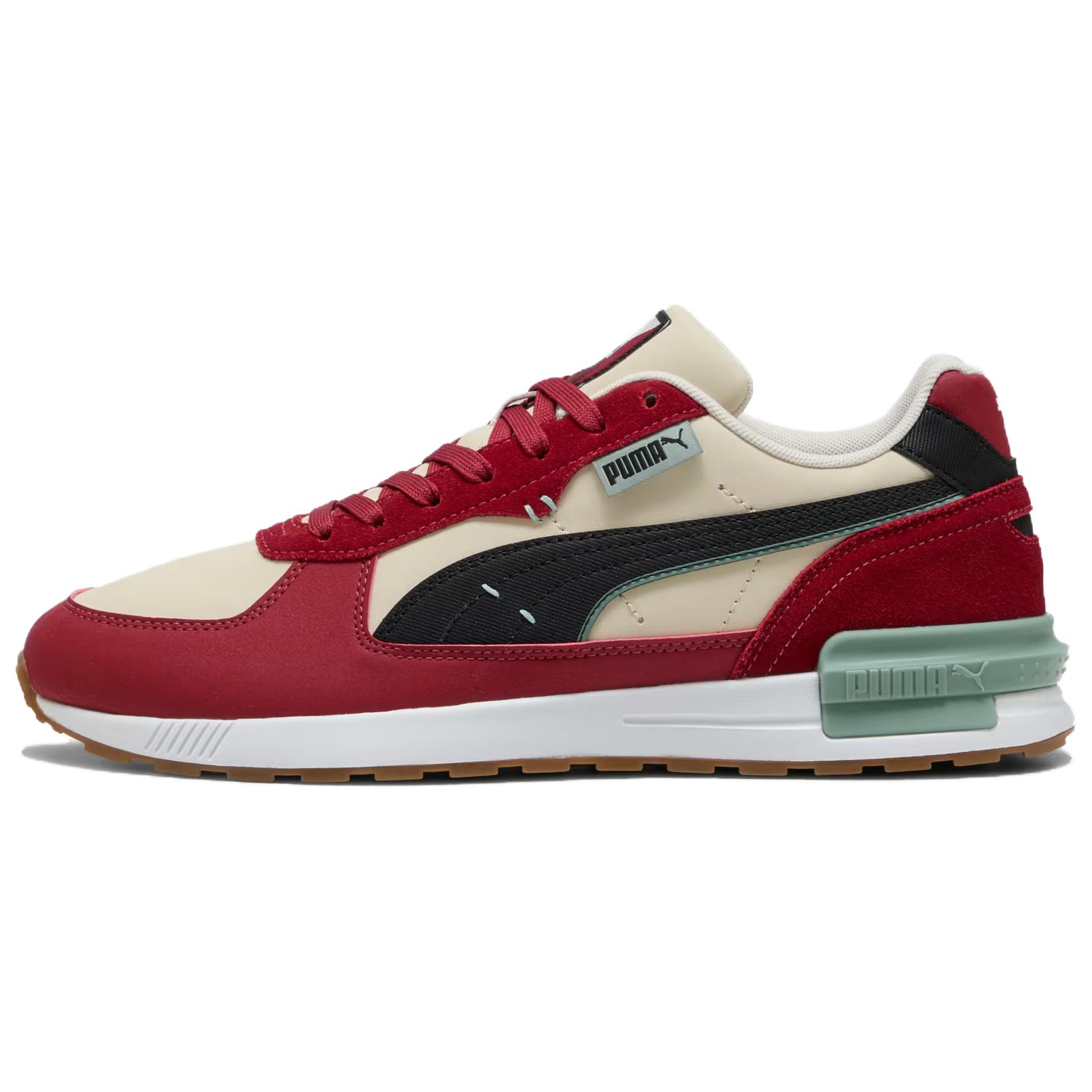 PUMA Graviton Greenside Retro Low Casual Sneakers Red Mens. 400684-01