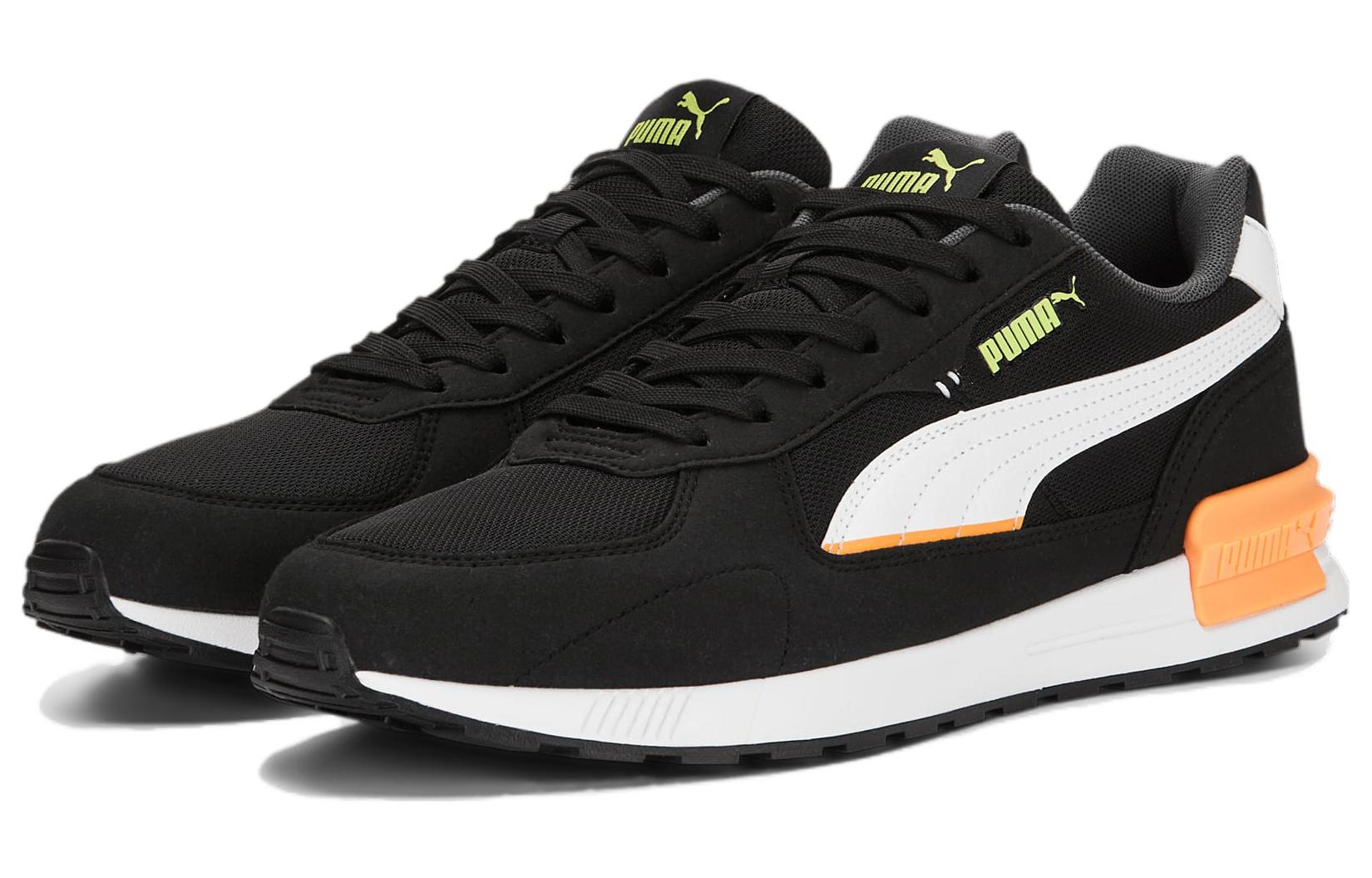 Lookbook Puma Graviton Low 'Negro Blanco Naranja' 380738-27