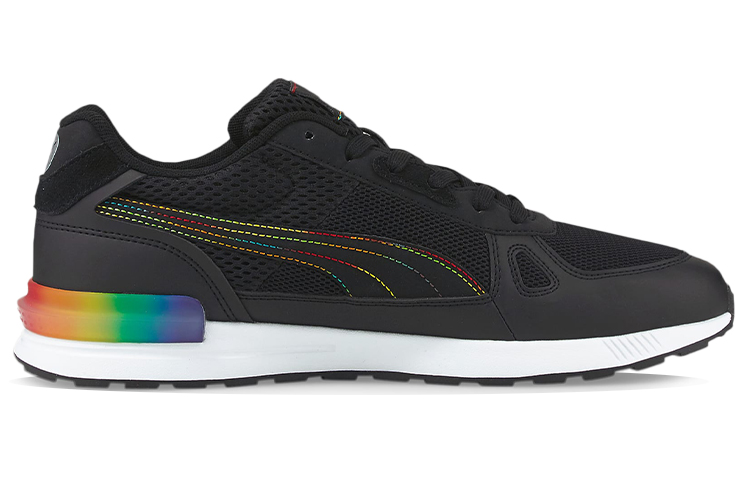 Order Puma Graviton Pro 'Pelangi Warna - Hitam' 383840-01