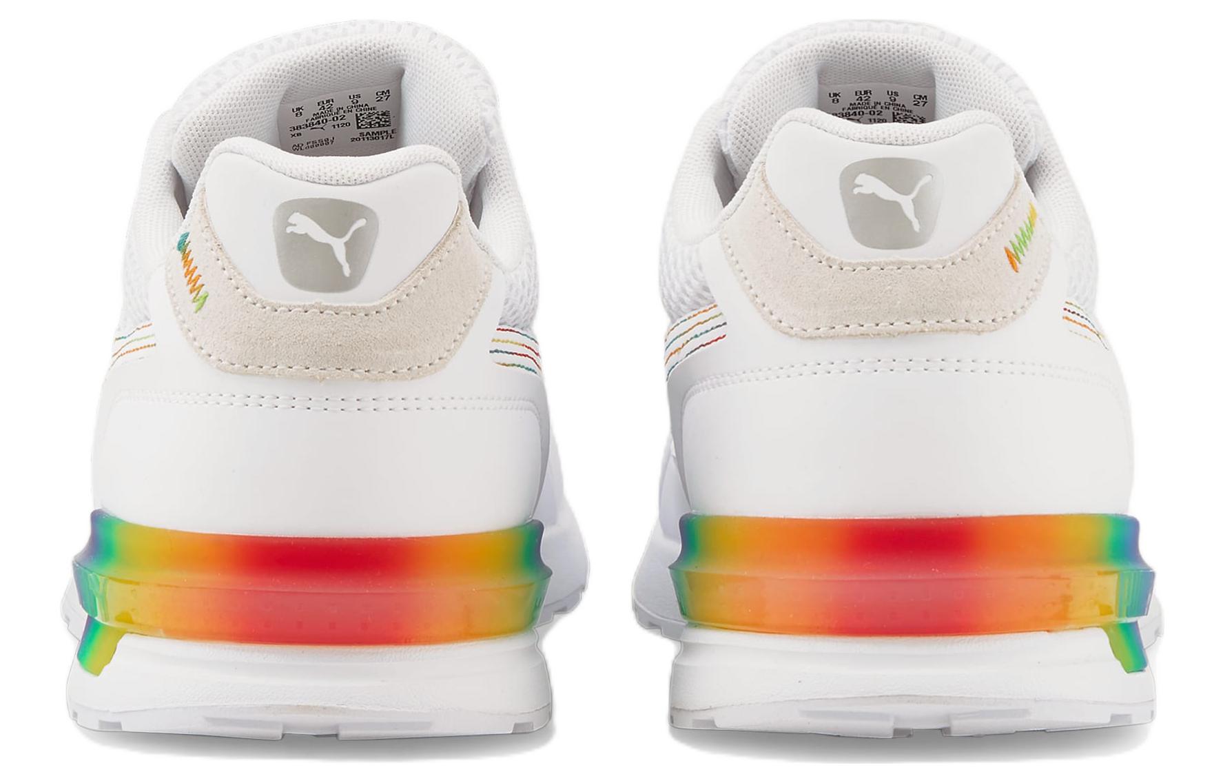 Shop Puma Graviton Pro 'Warna Pelangi - Putih' 383840-02