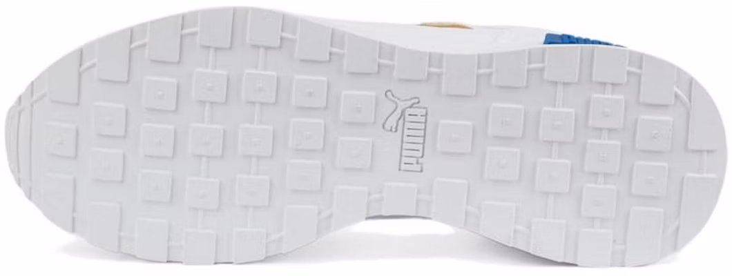 PUMA Graviton Pro Fc 低筒運動休閒鞋 男女同款 白藍色 Details for PUMA Graviton Pro Fc 低筒運動休閒鞋 男女同款 白藍色
