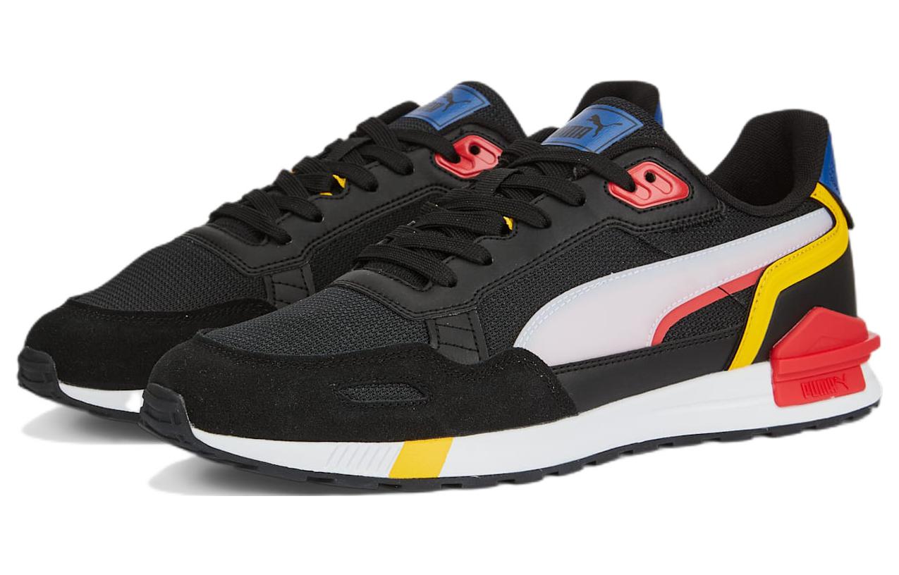 Lookbook Puma Graviton Tera 運動休閒鞋 黑黃藍