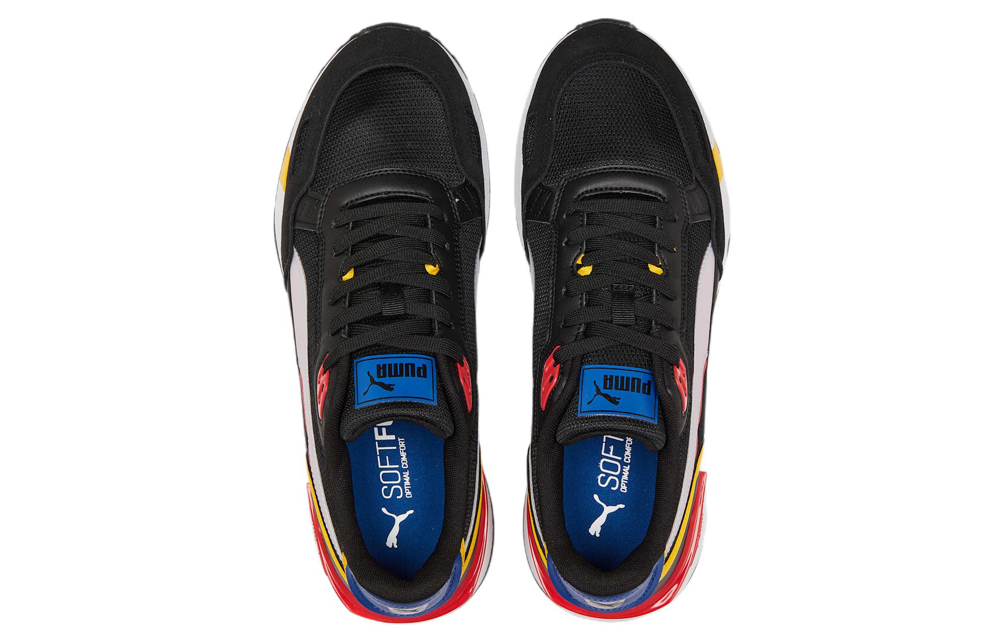 Shop Puma Graviton Tera 運動休閒鞋 黑黃藍